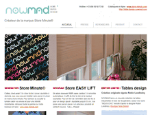 Tablet Screenshot of nowmad.com